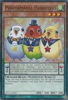 Performapal Parrotrio [Starter Deck: Yuya] [YS16-EN005] | Enigma On Main