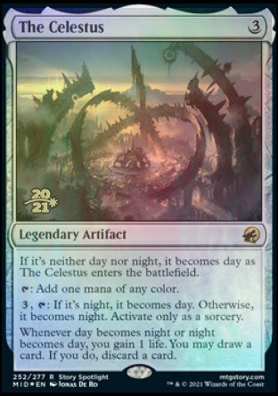 The Celestus [Innistrad: Midnight Hunt Prerelease Promos] | Enigma On Main