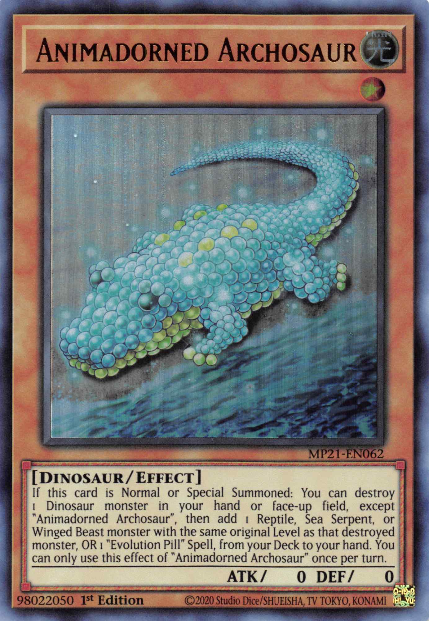 Animadorned Archosaur [MP21-EN062] Ultra Rare | Enigma On Main