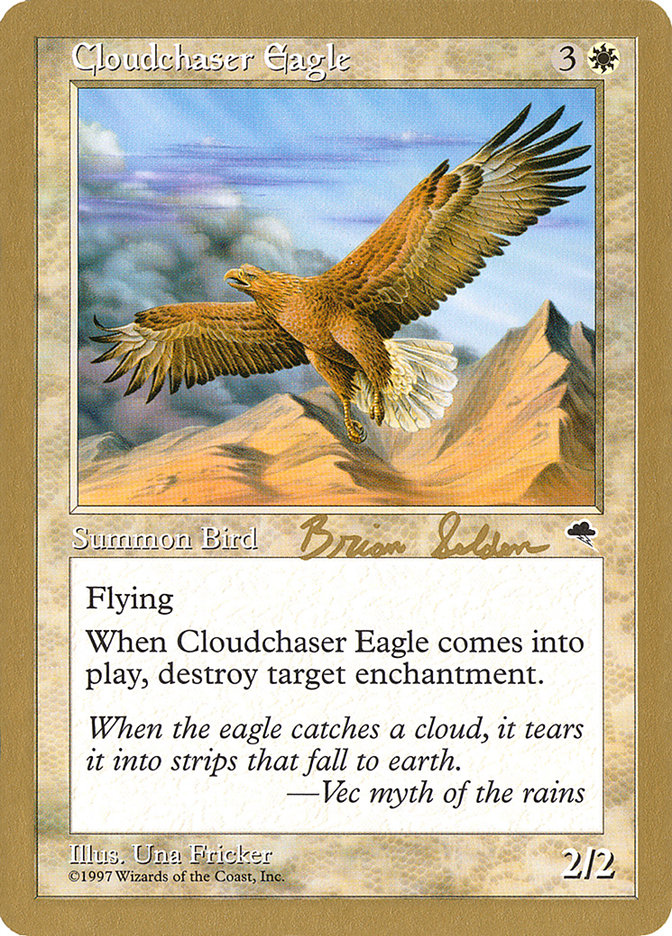 Cloudchaser Eagle (Brian Selden) [World Championship Decks 1998] | Enigma On Main