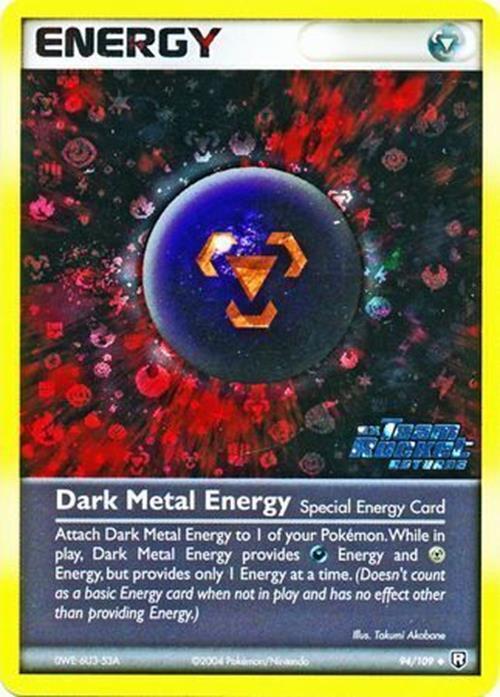 Dark Metal Energy (94/109) (Stamped) [EX: Team Rocket Returns] | Enigma On Main