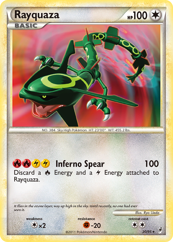 Rayquaza (20/95) [HeartGold & SoulSilver: Call of Legends] | Enigma On Main