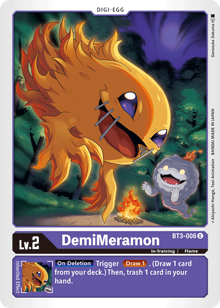 DemiMeramon [BT3-006] [Release Special Booster Ver.1.5] | Enigma On Main