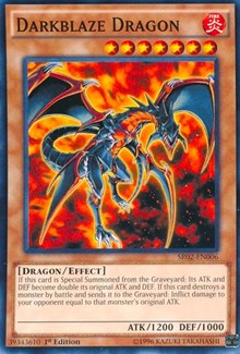 Darkblaze Dragon [Structure Deck: Rise of the True Dragons] [SR02-EN006] | Enigma On Main