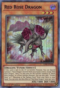 Red Rose Dragon (Blue) [LDS2-EN108] Ultra Rare | Enigma On Main