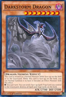 Darkstorm Dragon [Structure Deck: Rise of the True Dragons] [SR02-EN012] | Enigma On Main