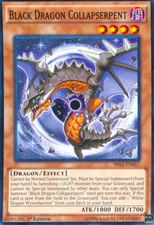 Black Dragon Collapserpent [Structure Deck: Rise of the True Dragons] [SR02-EN017] | Enigma On Main