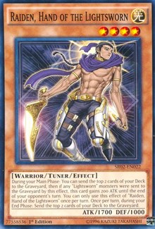 Raiden, Hand of the Lightsworn [Structure Deck: Rise of the True Dragons] [SR02-EN022] | Enigma On Main