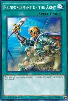 Reinforcement of the Army [Structure Deck: Rise of the True Dragons] [SR02-EN031] | Enigma On Main