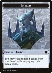 Emblem - Tamiyo, Field Researcher [Eldritch Moon Tokens] | Enigma On Main