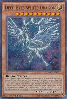 Deep-Eyes White Dragon [The Dark Side of Dimensions Movie Pack] [MVP1-EN005] | Enigma On Main