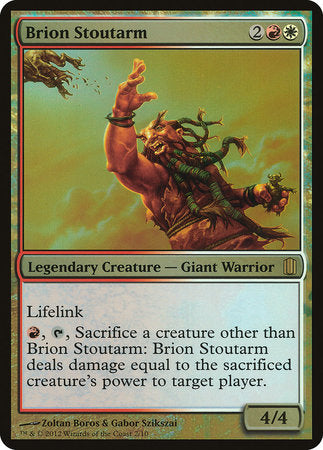 Brion Stoutarm (Commander's Arsenal) [Commander's Arsenal Oversized] | Enigma On Main