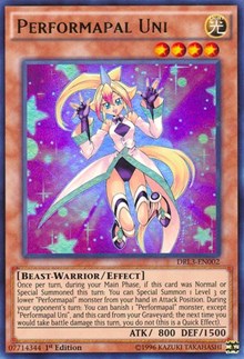 Performapal Uni [Dragons of Legend: Unleashed] [DRL3-EN002] | Enigma On Main