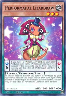 Performapal Lizardraw [2016 Mega-Tins Mega Pack] [MP16-EN004] | Enigma On Main