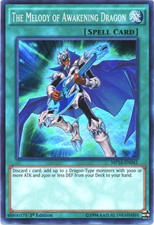 The Melody of Awakening Dragon [2016 Mega-Tins Mega Pack] [MP16-EN041] | Enigma On Main