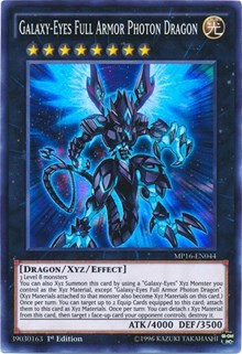 Galaxy-Eyes Full Armor Photon Dragon [2016 Mega-Tins Mega Pack] [MP16-EN044] | Enigma On Main