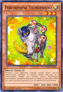 Performapal Thunderhino [2016 Mega-Tins Mega Pack] [MP16-EN045] | Enigma On Main