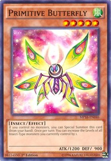 Primitive Butterfly [2016 Mega-Tins Mega Pack] [MP16-EN046] | Enigma On Main