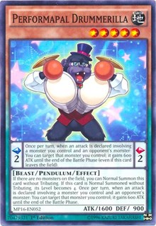 Performapal Drummerilla [2016 Mega-Tins Mega Pack] [MP16-EN052] | Enigma On Main