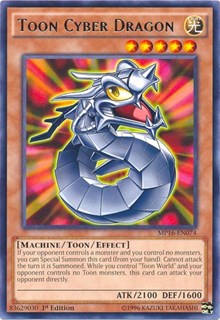 Toon Cyber Dragon [2016 Mega-Tins Mega Pack] [MP16-EN074] | Enigma On Main