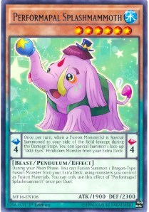 Performapal Splashmammoth [2016 Mega-Tins Mega Pack] [MP16-EN106] | Enigma On Main