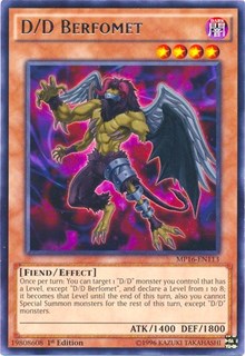 D/D Berfomet [2016 Mega-Tins Mega Pack] [MP16-EN113] | Enigma On Main