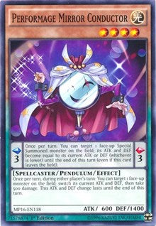 Performage Mirror Conductor [2016 Mega-Tins Mega Pack] [MP16-EN118] | Enigma On Main