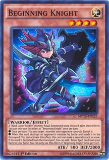 Beginning Knight [2016 Mega-Tins Mega Pack] [MP16-EN123] | Enigma On Main