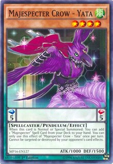 Majespecter Crow - Yata [2016 Mega-Tins Mega Pack] [MP16-EN127] | Enigma On Main