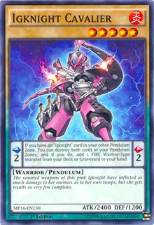 Igknight Cavalier [2016 Mega-Tins Mega Pack] [MP16-EN130] | Enigma On Main