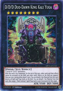 D/D/D Duo-Dawn King Kali Yuga [2016 Mega-Tins Mega Pack] [MP16-EN143] | Enigma On Main