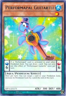 Performapal Guitartle [2016 Mega-Tins Mega Pack] [MP16-EN175] | Enigma On Main