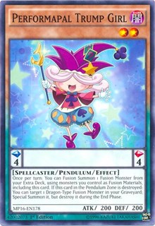 Performapal Trump Girl [2016 Mega-Tins Mega Pack] [MP16-EN178] | Enigma On Main