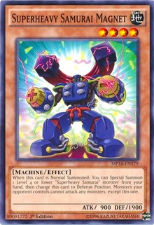 Superheavy Samurai Magnet [2016 Mega-Tins Mega Pack] [MP16-EN179] | Enigma On Main