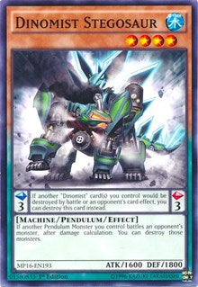 Dinomist Stegosaur [2016 Mega-Tins Mega Pack] [MP16-EN193] | Enigma On Main