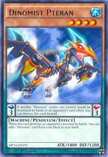 Dinomist Pteran [2016 Mega-Tins Mega Pack] [MP16-EN195] | Enigma On Main