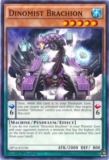 Dinomist Brachion [2016 Mega-Tins Mega Pack] [MP16-EN196] | Enigma On Main