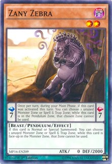 Zany Zebra [2016 Mega-Tins Mega Pack] [MP16-EN209] | Enigma On Main