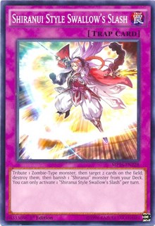 Shiranui Style Swallow's Slash [2016 Mega-Tins Mega Pack] [MP16-EN228] | Enigma On Main