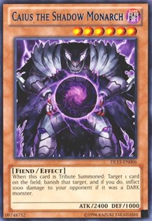 Caius the Shadow Monarch (Blue) [Duelist League Promo] [DL15-EN006] | Enigma On Main