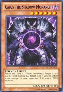 Caius the Shadow Monarch (Purple) [Duelist League Promo] [DL15-EN006] | Enigma On Main