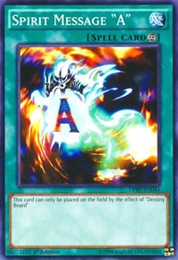 Spirit Message "A" [Duelist Pack: Rivals of the Pharaoh] [DPRP-EN044] | Enigma On Main