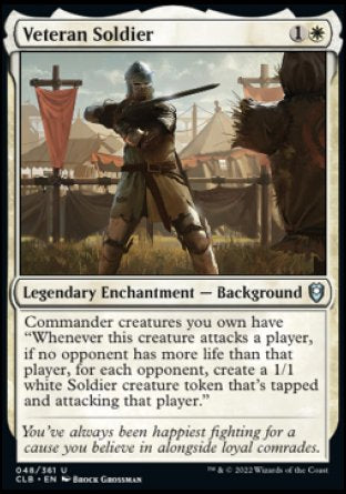 Veteran Soldier [Commander Legends: Battle for Baldur's Gate] | Enigma On Main