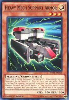 Heavy Mech Support Armor [Structure Deck: Seto Kaiba] [SDKS-EN004] | Enigma On Main