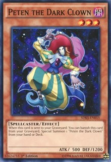 Peten the Dark Clown [Structure Deck: Seto Kaiba] [SDKS-EN015] | Enigma On Main