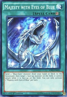 Majesty with Eyes of Blue [Structure Deck: Seto Kaiba] [SDKS-EN021] | Enigma On Main