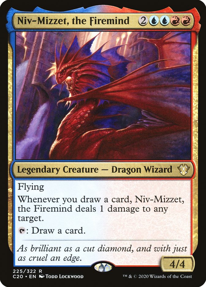 Niv-Mizzet, the Firemind [Commander 2020] | Enigma On Main