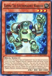 Gamma The Electromagnet Warrior [Structure Deck: Yugi Muto] [SDMY-EN003] | Enigma On Main