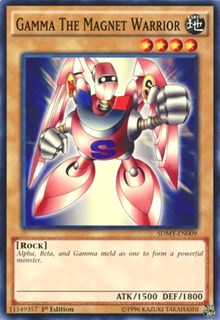 Gamma The Magnet Warrior [Structure Deck: Yugi Muto] [SDMY-EN009] | Enigma On Main