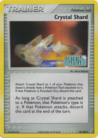 Crystal Shard (76/100) (Stamped) [EX: Crystal Guardians] | Enigma On Main